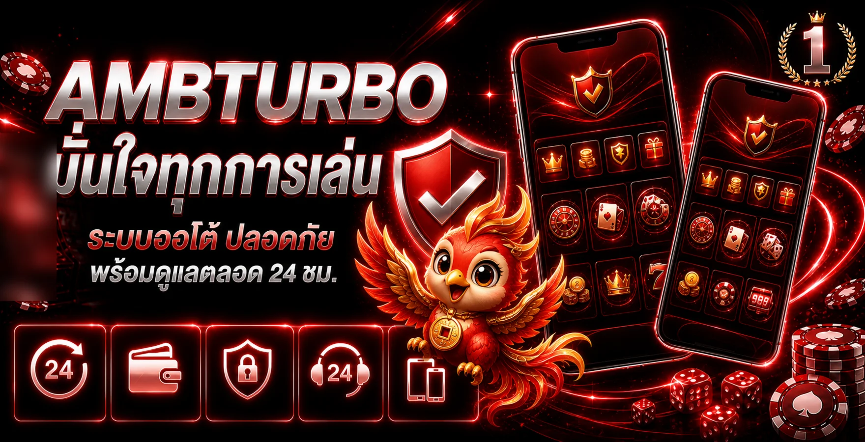 ระบบความปลอดภัยและการจัดการบัญชี AMBTURBO